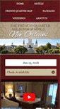 Mobile Screenshot of frenchquarterhotels.com